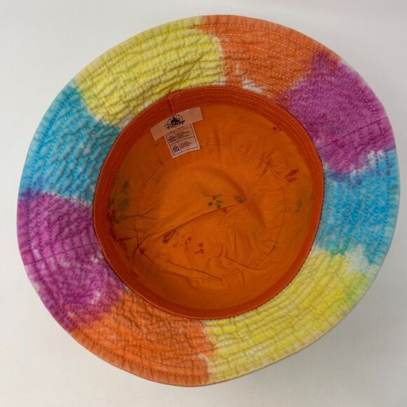 Walt Disney Parks Tie Dye Bucket Hat Mickey Mouse Fishermans Hat Pail Hat Adult - Picture 4 of 9